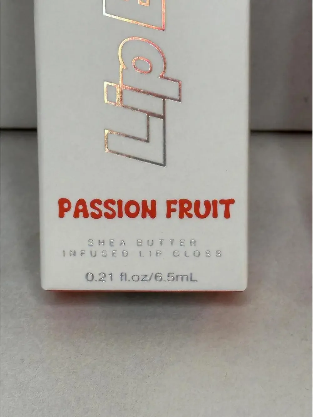 TYS Beauty Lip Butter shea butter infused lip gloss Passion Fruit 0.21 fl oz